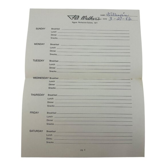 Pat Walkers Favorite Recipes Spiral-Bound Cookbook 1982? Vintage VTG. Extras - Picture 5 of 14